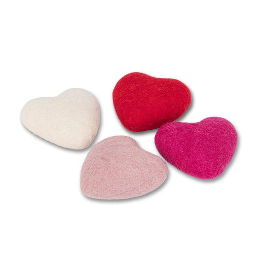 Small Needle Felted Heart - Unperfekt-Studios