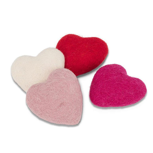 Small Needle Felted Heart - Unperfekt-Studios