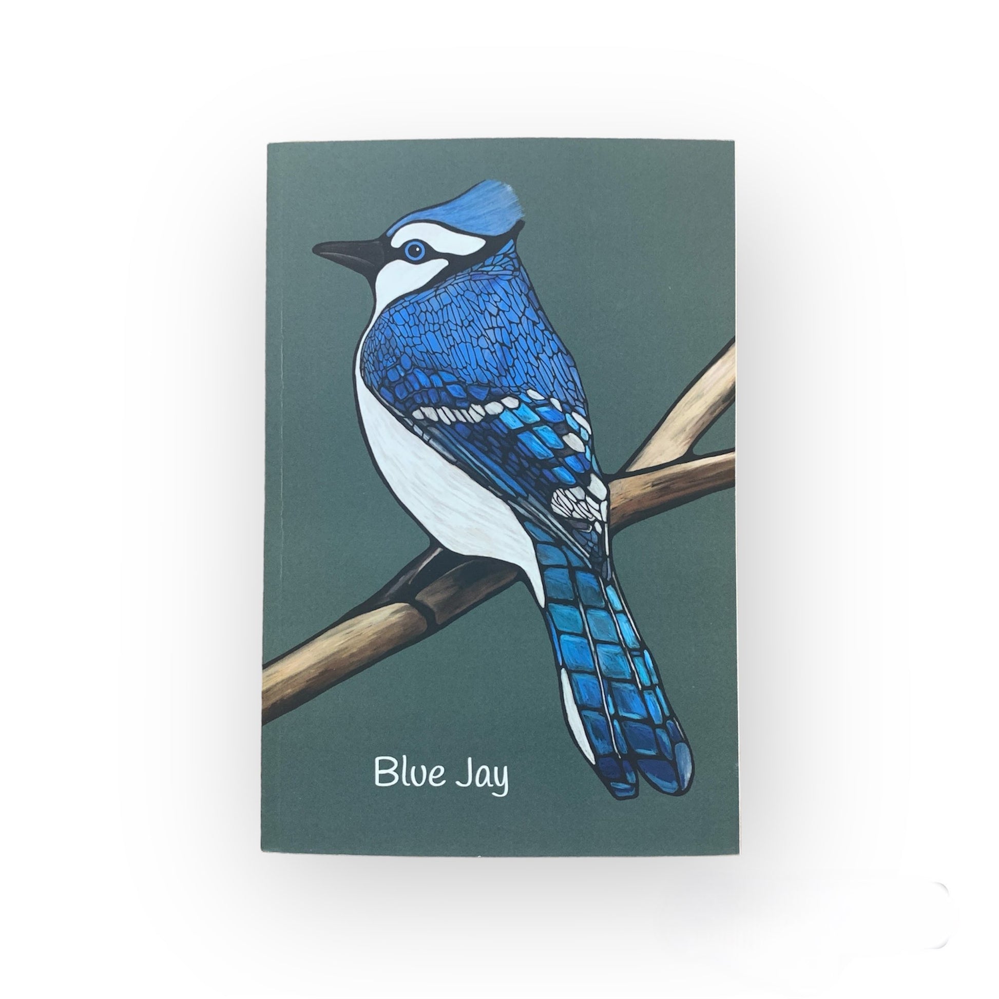 Notebook, Journal - Blue Jay (lined or unlined) - Unperfekt-Studios