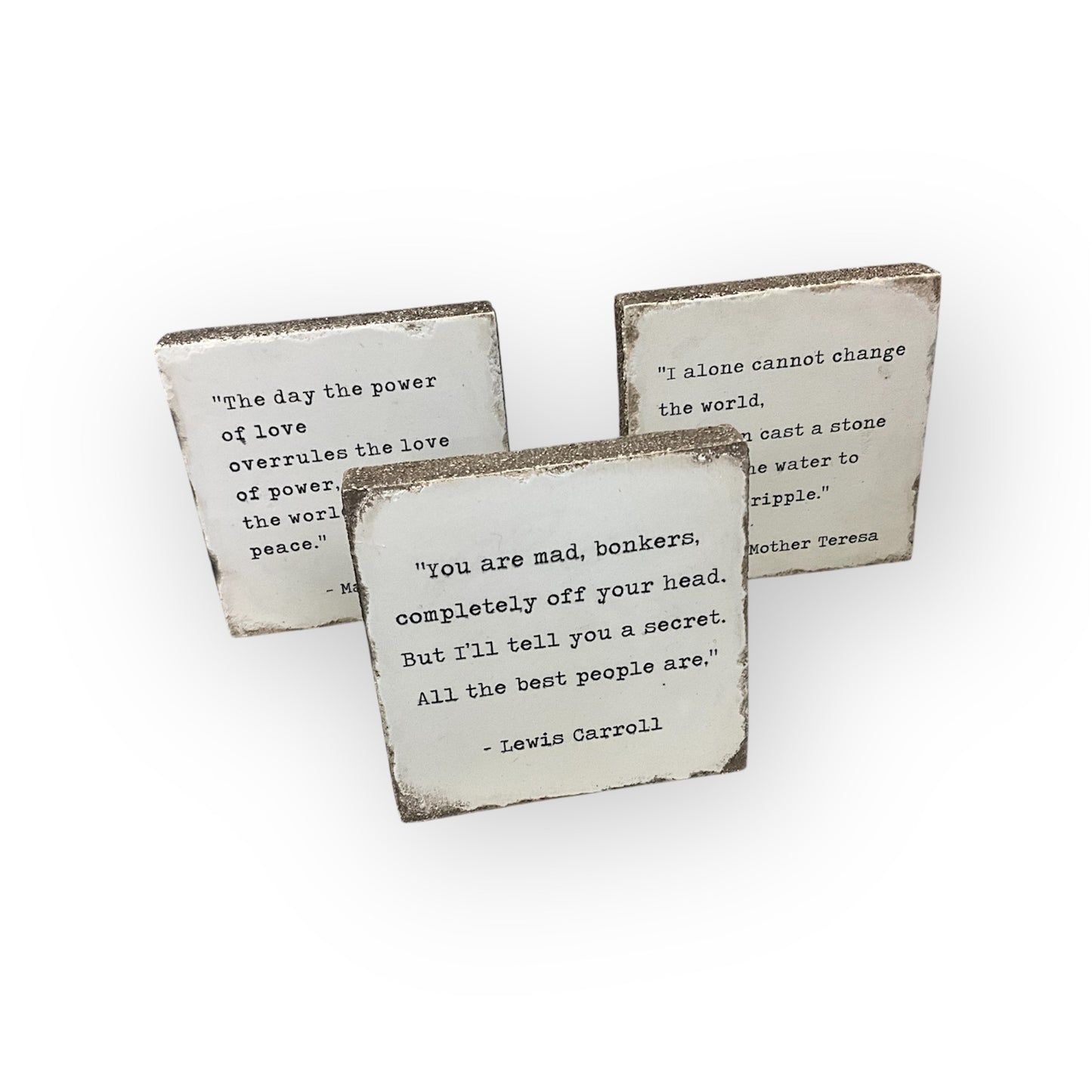 Hydrostone Quote Plaques - from Cedar Lake (Jackelyn Anderson)