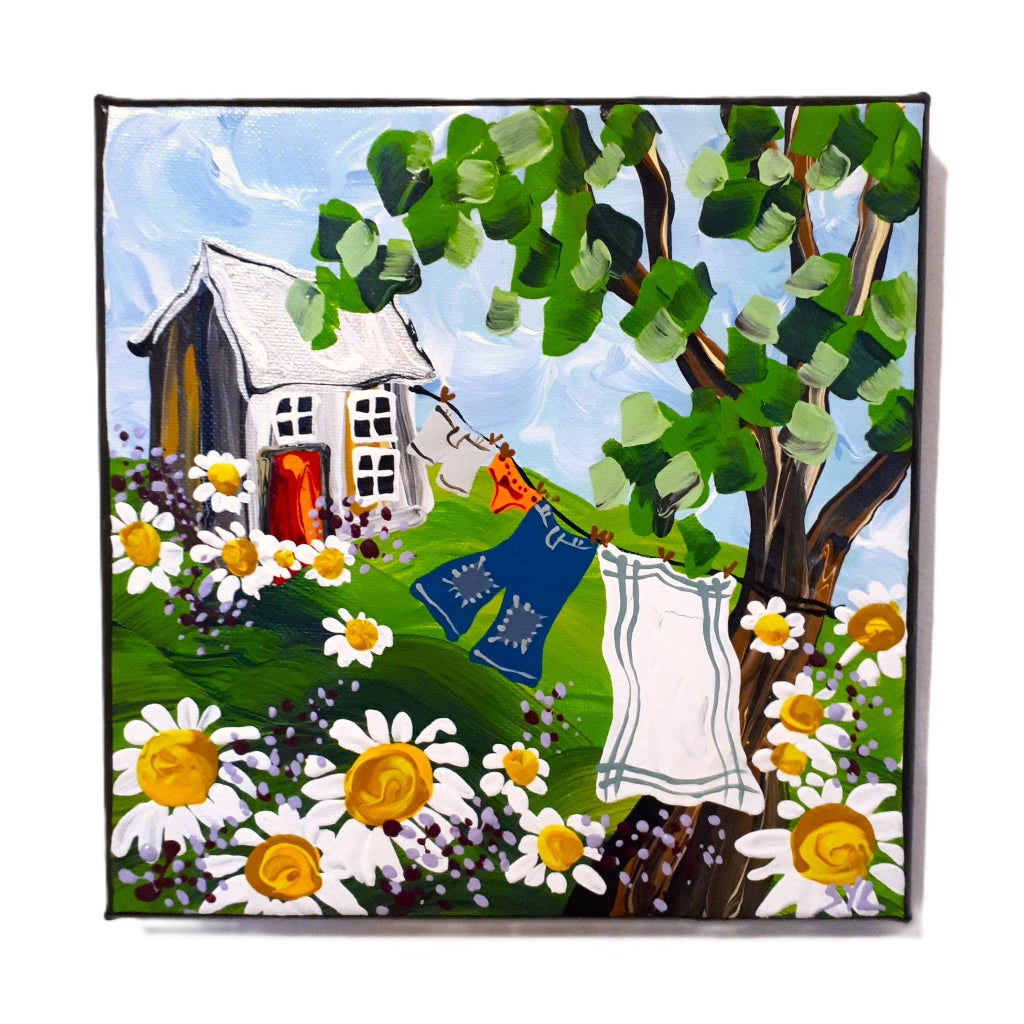 Sylvia Grantins - Acrylic on Canvas Paintings - from Cedar Lake