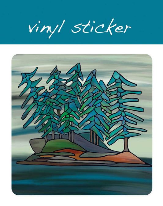 Vinyl Sticker - Little Island