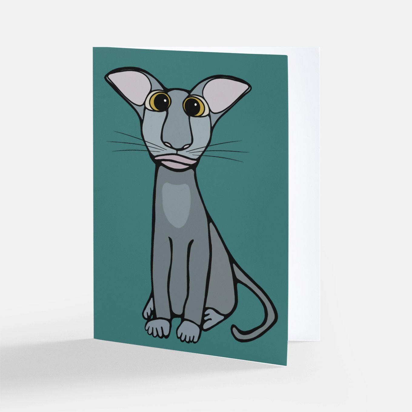 Greeting Card - Loki the Cat