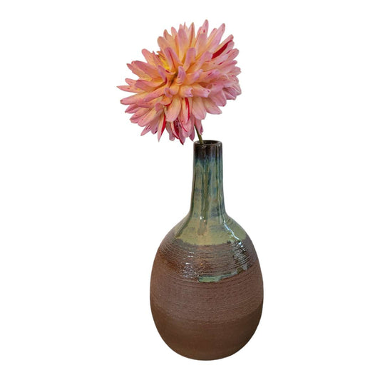 Narrow Neck Vase - Red Clay