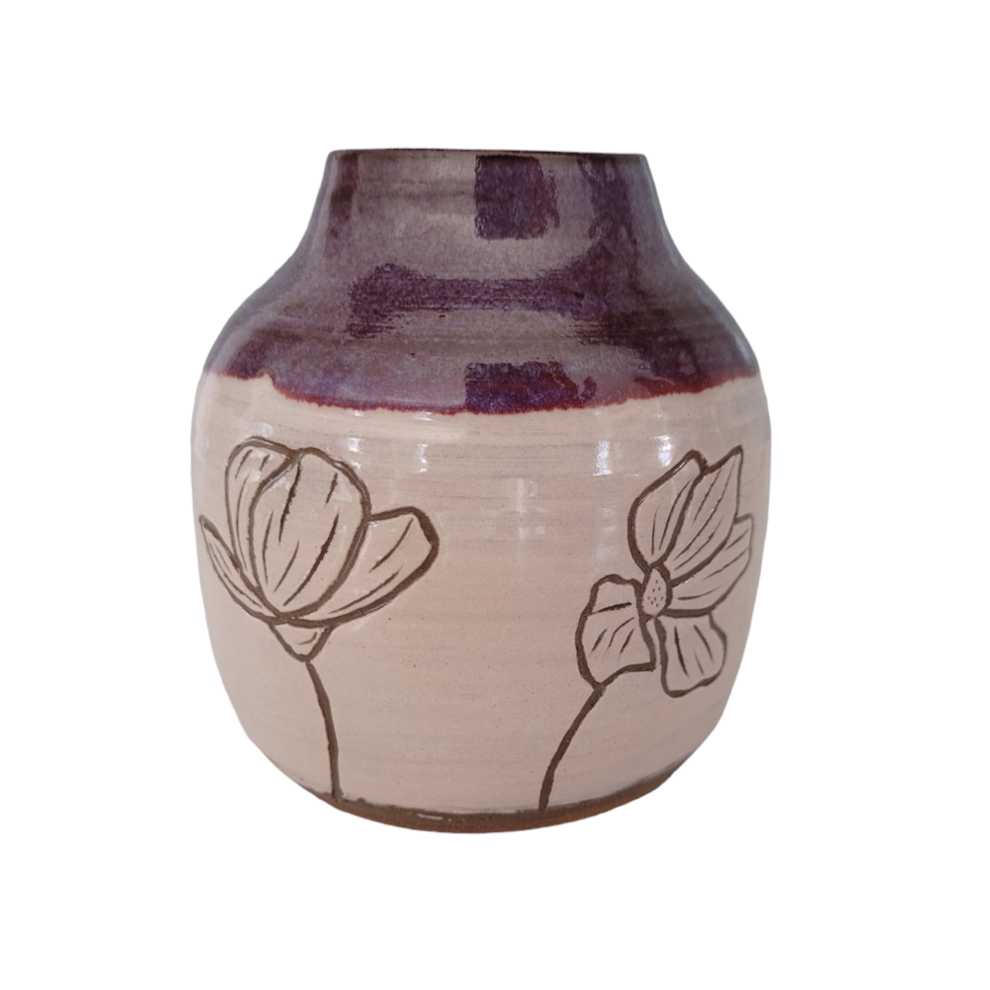 Floral Corked Pots