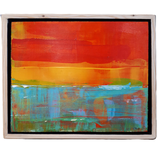 Original Oil - SILENT STREAM from Cedar Lake (Troy Stewart)