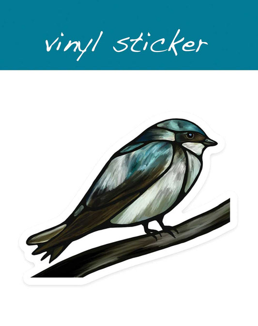 Vinyl Sticker - Tree Swallow