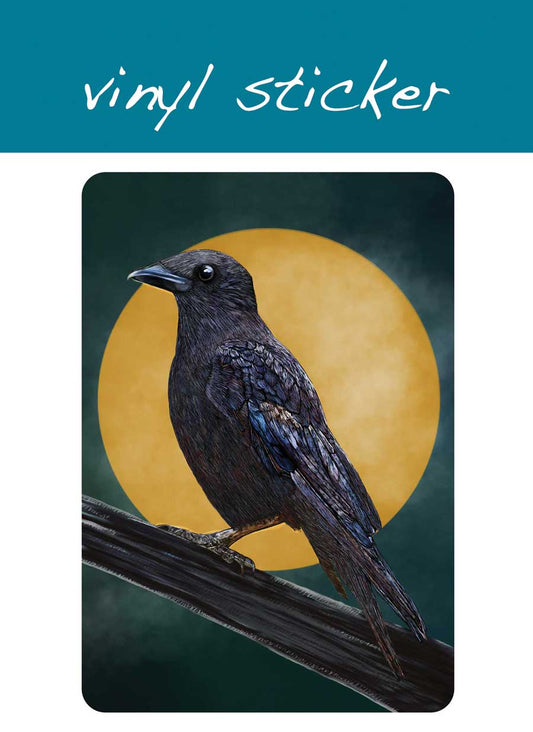 Vinyl Sticker - American Crow