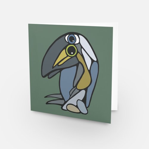 Greeting Card - Feathered Friends