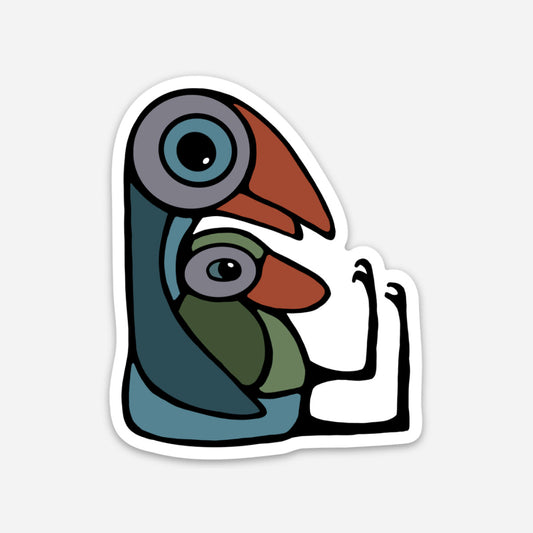 Vinyl Sticker - Mother-Child - Unperfekt-Studios