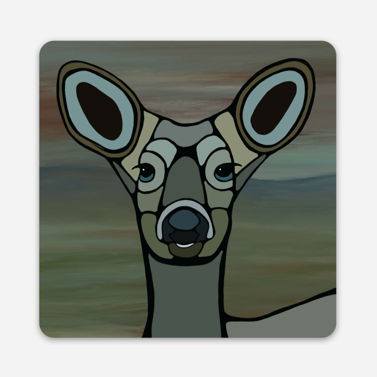 Vinyl Sticker - White-Tailed Deer
