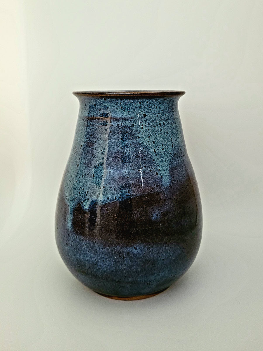 Vase, Warm Brown Stoneware - Erin White