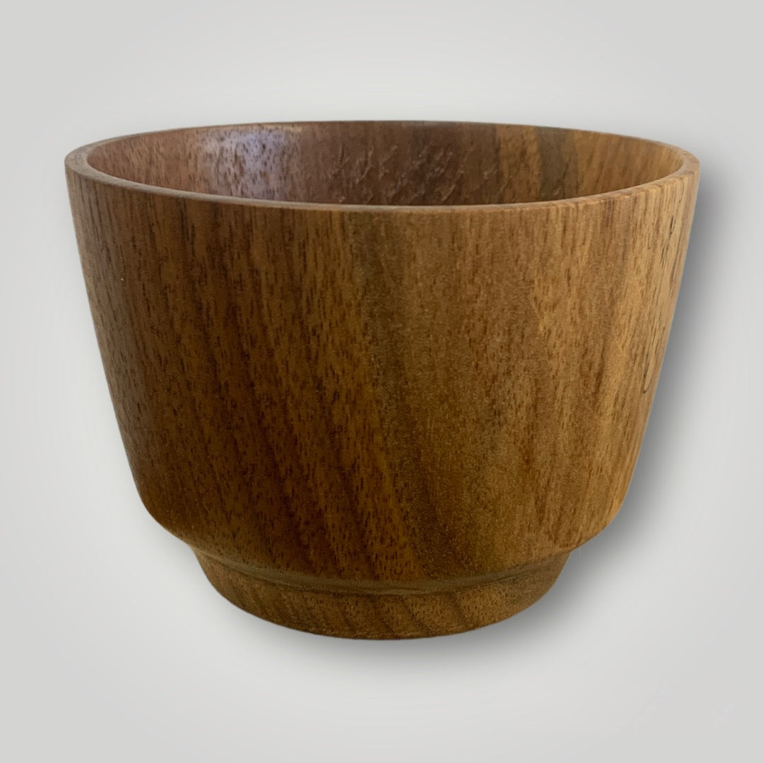 Small Wood Vase/Planter - Walnut by Jon Van Der Nol
