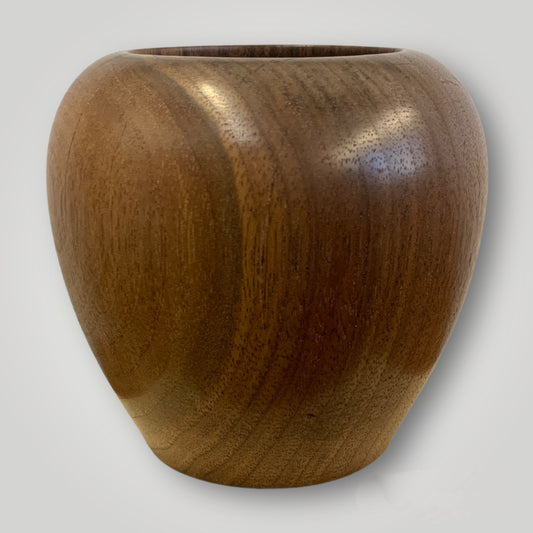 Small Wood Vase - Walnut by Jon Van Der Nol