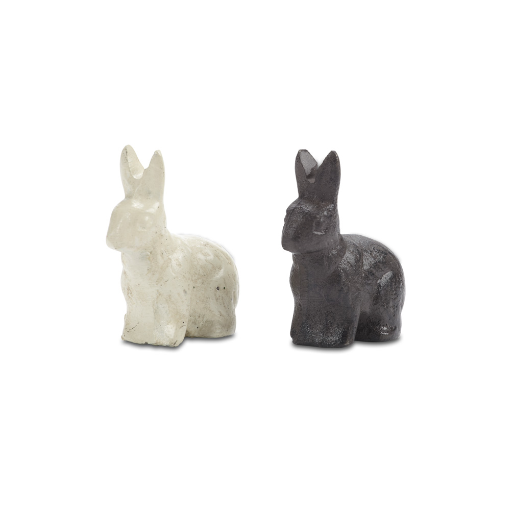 Mini Bunny Figurine - Cast Iron - Unperfekt-Studios