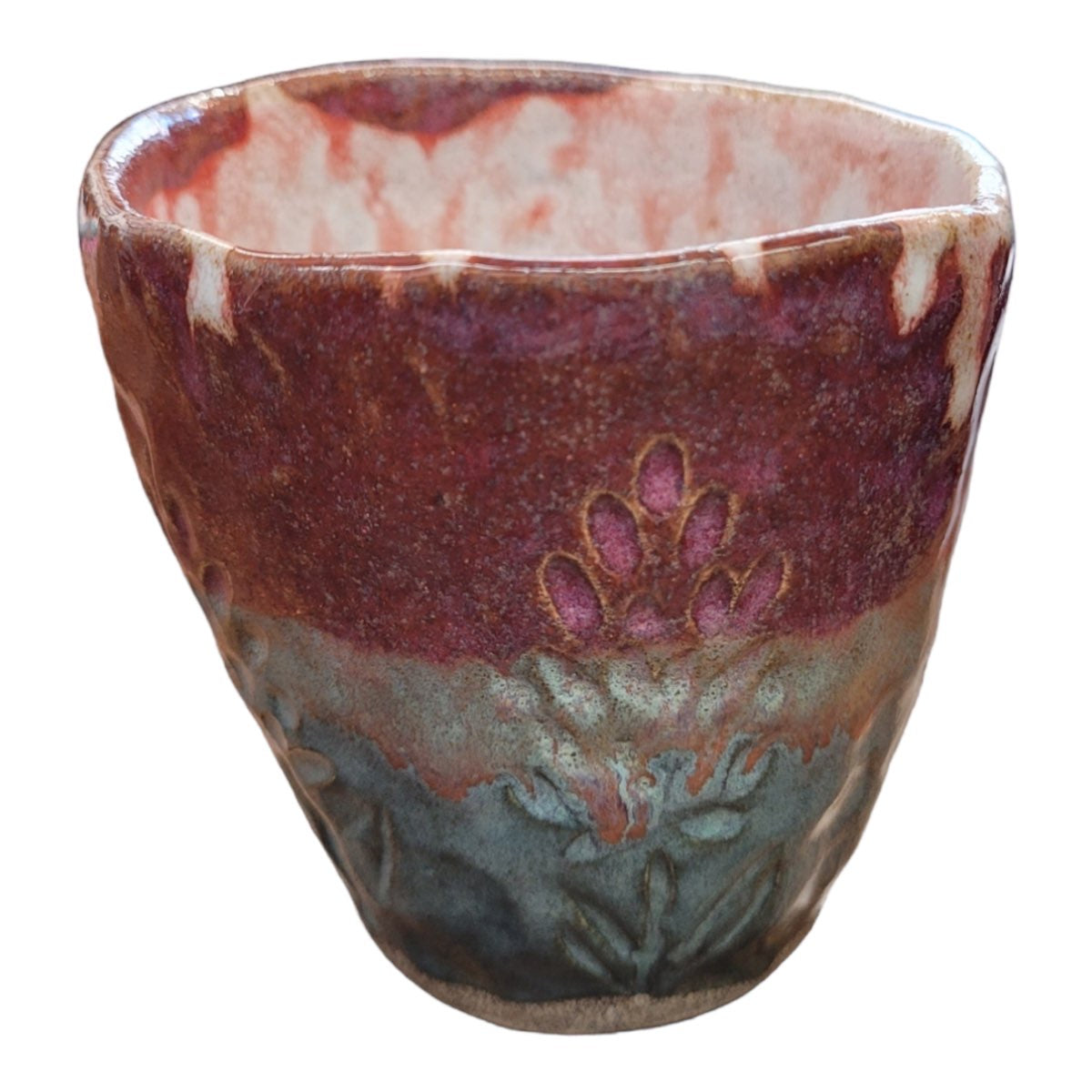 Hand-Built Cup - Dark Granite Stoneware - Erin White