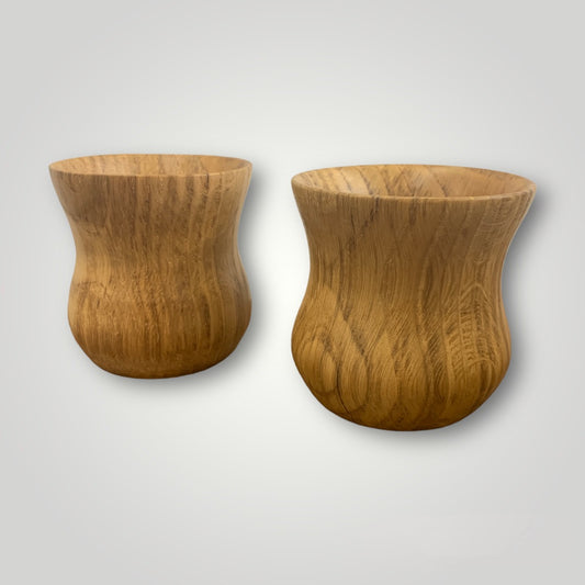 Small Wood Vase/Planter - Oak by Jon Van Der Nol