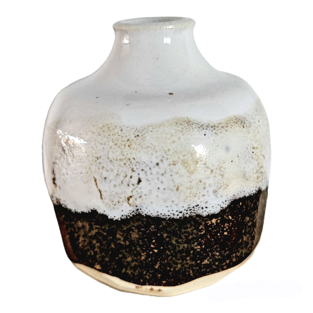 Tiny Vase, White Stoneware - Erin White