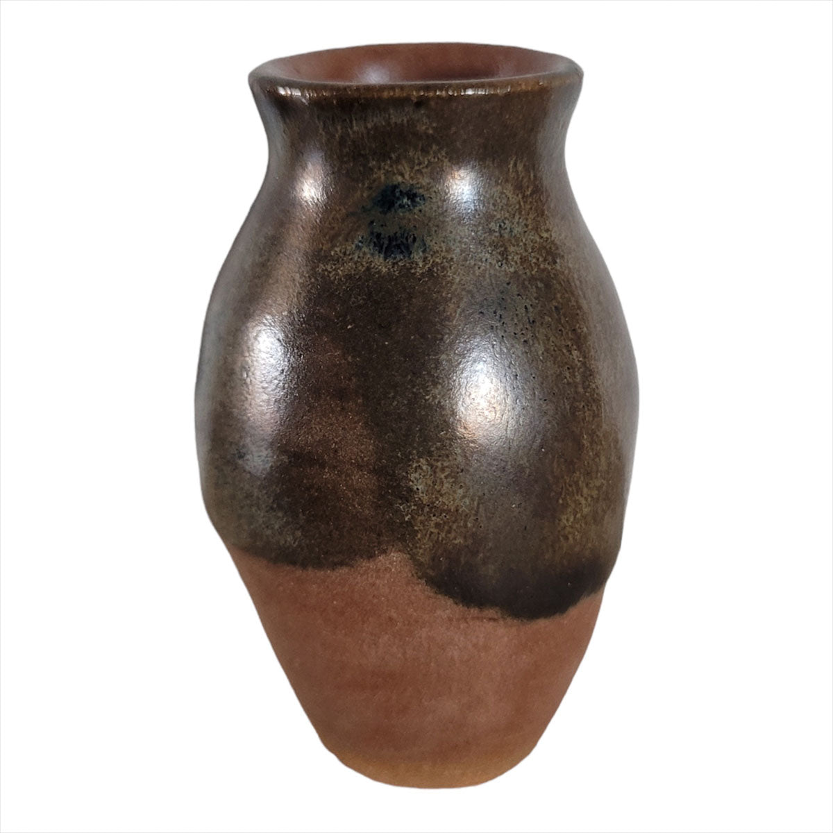 Tiny Urn, Warm Brown Stoneware - Erin White
