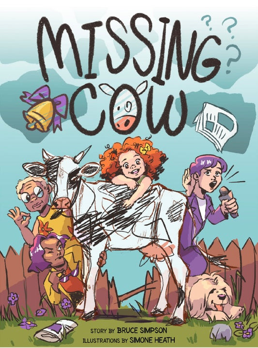 Missing Cow - Zine - Bruce Simpson (Illustrated by Simone Heath)