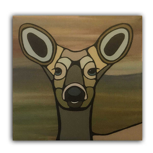 Print On Canvas - Deer